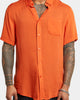 XXIII Dubrovnik Button Up Shirt Dark Orange