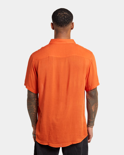 XXIII Dubrovnik Button Up Shirt Dark Orange