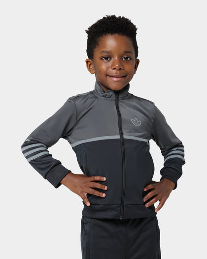 Adidas Kids' Tracksuit Grey Five