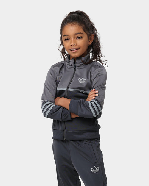 Adidas Kids' Tracksuit Grey Five