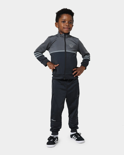 Adidas Kids' Tracksuit Grey Five