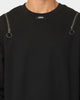 The Anti Order Man Made Zipper Crewneck Black/3M