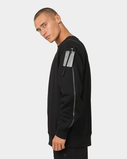 The Anti Order Man Made Zipper Crewneck Black/3M