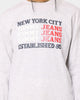 Tommy Jeans Women's Oversized Flag Repeat Crewneck Silver Grey Heather