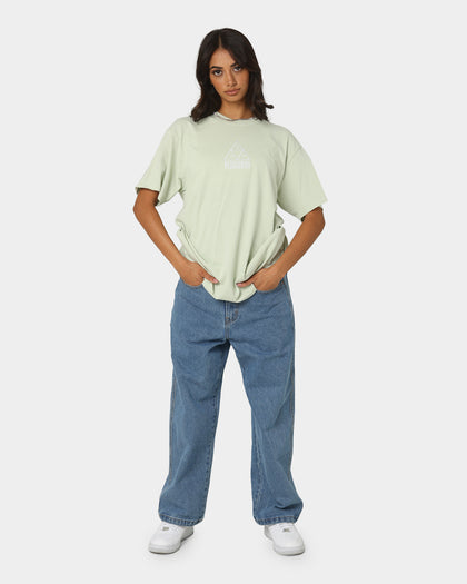 HUF X Pleasures Dyed Short Sleeve T-Shirt Green