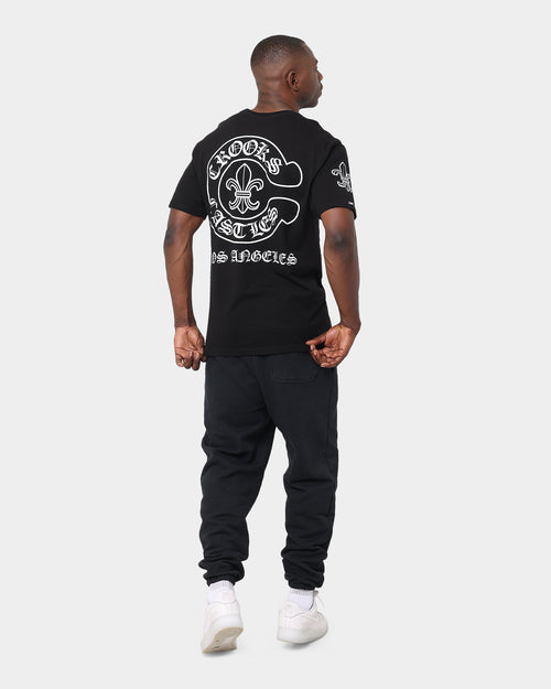 Crooks & Castles Gothic C T-Shirt Black