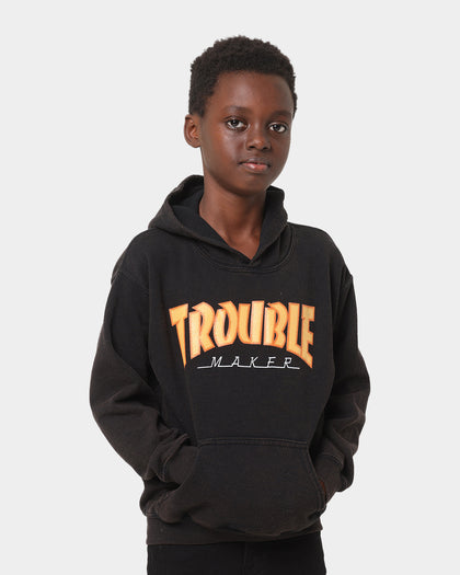 Shortie Kid's Trouble Hoodie Black