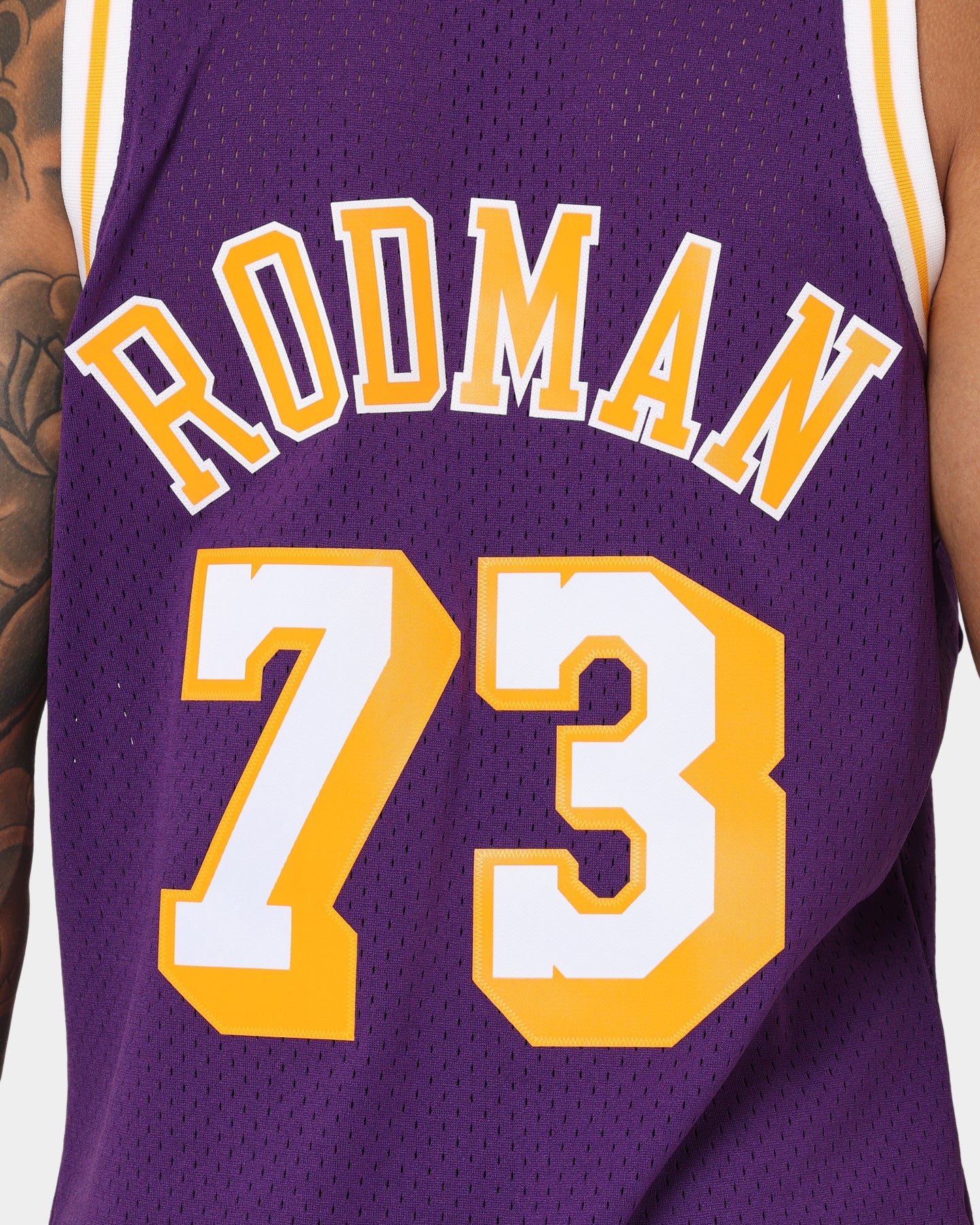 Mitchell & Ness Los Angeles Lakers Dennis Rodman #73 '98-'99 Road