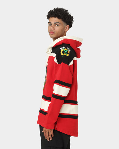47 Brand Chicago Blackhawks Superior Lacer Hoodie Red