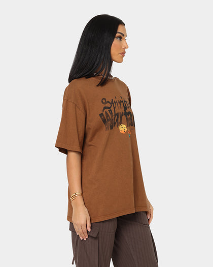 Honor The Gift Spiritual Warfare T-Shirt Brown