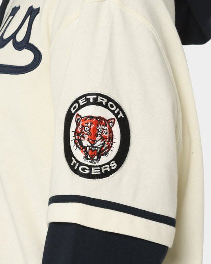 47 Brand Detroit Tigers Shortstop Hoodie Cream