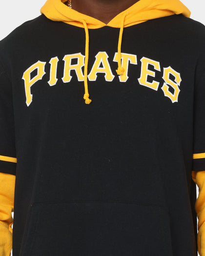 47 Brand Pittsburg Pirates Shortstop Hoodie Jet Black