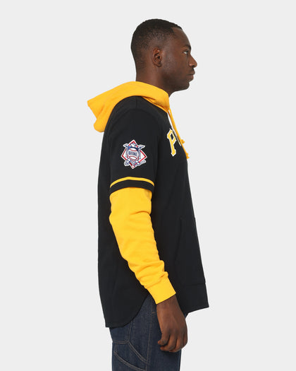 47 Brand Pittsburg Pirates Shortstop Hoodie Jet Black