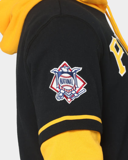 47 Brand Pittsburg Pirates Shortstop Hoodie Jet Black