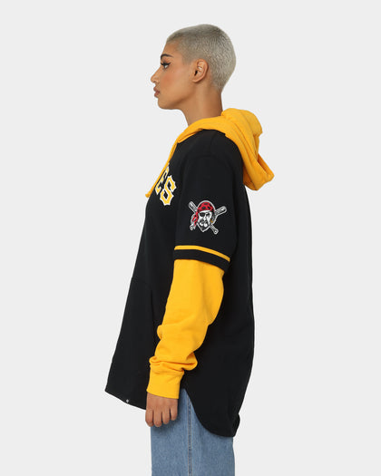 47 Brand Pittsburg Pirates Shortstop Hoodie Jet Black