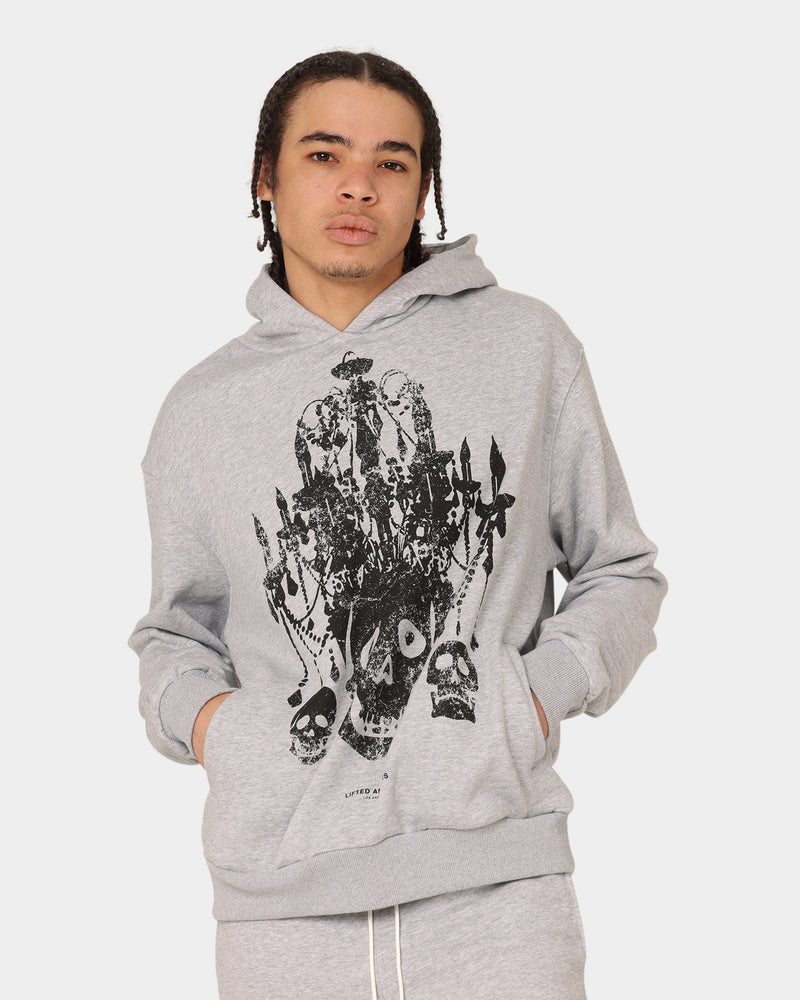 Lifted Anchors Corporate Hoodie Grey