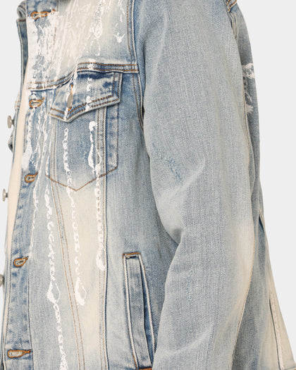 Lifted Anchors Manhattan Denim Jacket Blue