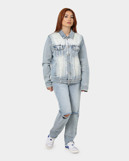 Lifted Anchors Manhattan Denim Jacket Blue