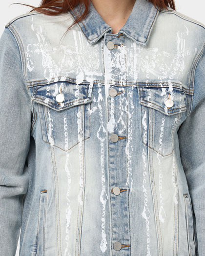 Lifted Anchors Manhattan Denim Jacket Blue