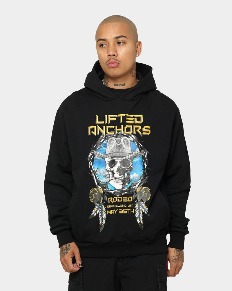 Lifted Anchors Rodeo Hoodie Black