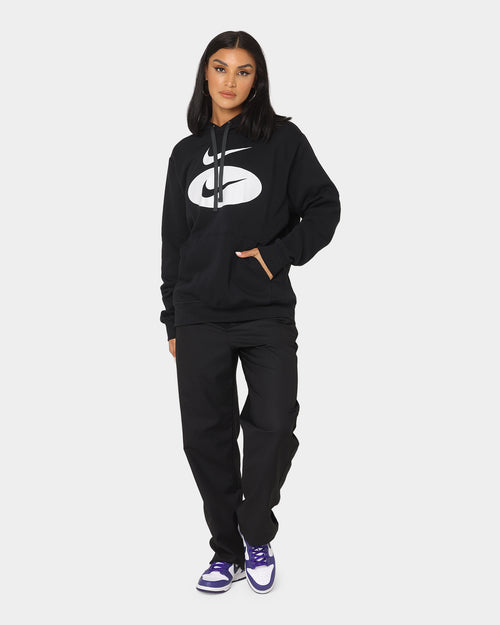 Nike Swoosh League Fleece Pull Over Hoodie Black