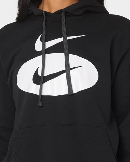 Nike Swoosh League Fleece Pull Over Hoodie Black