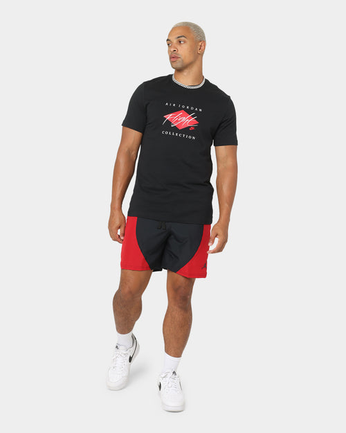 Jordan Michael Jordan Flight Essentials Short Sleeve Crew T-Shirt Gym Red/Black/White