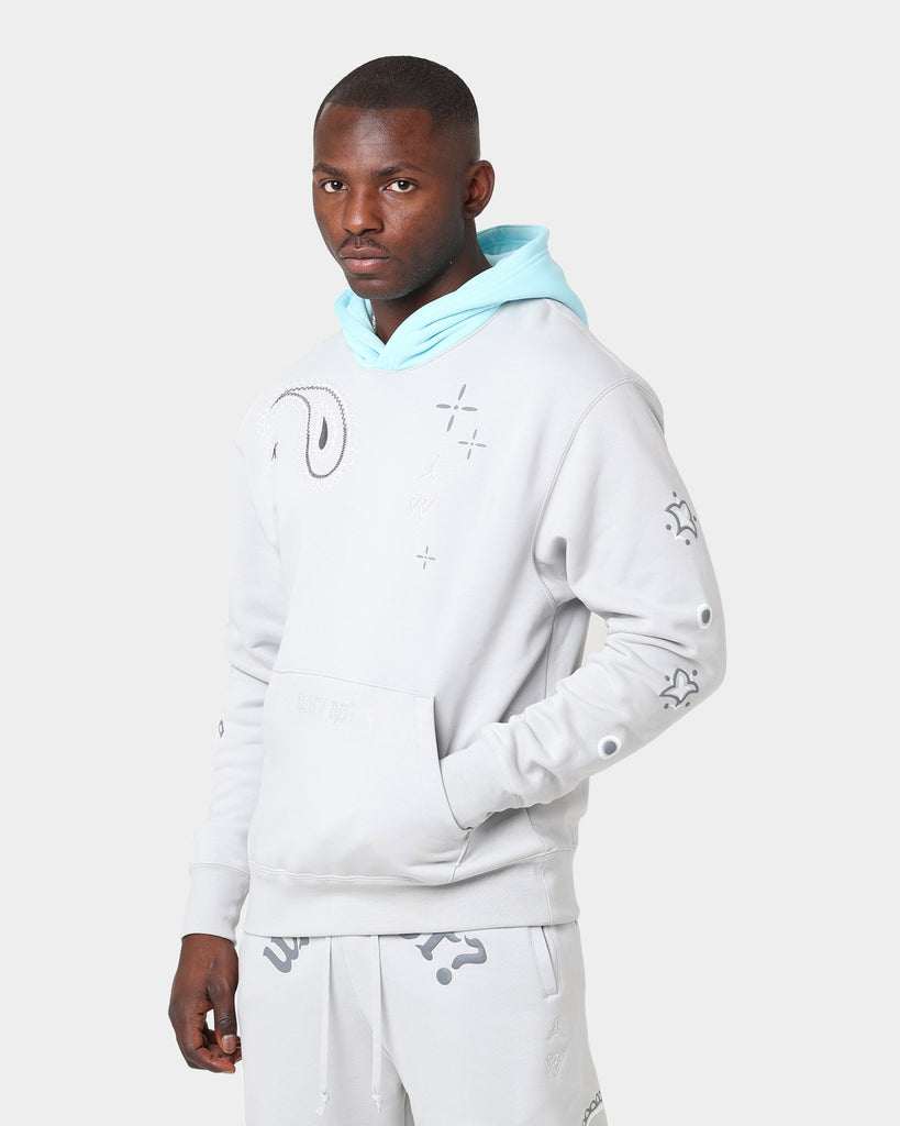 Jordan Westbrook Pullover Hoodie Grey Fog/Copa Culture Kings