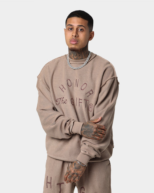 Honor The Gift HTG Weathered Crewneck Coyote