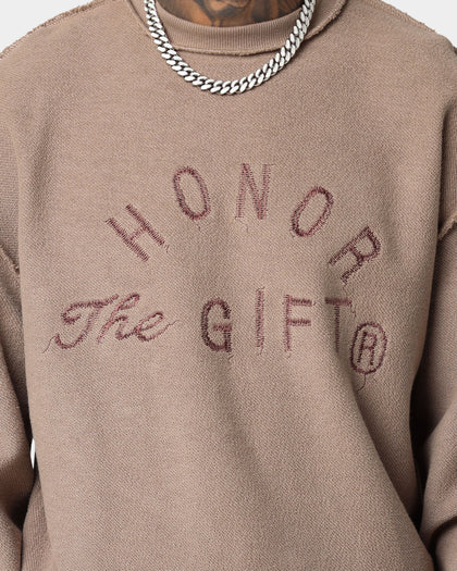 Honor The Gift HTG Weathered Crewneck Coyote