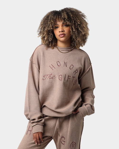 Honor The Gift HTG Weathered Crewneck Coyote