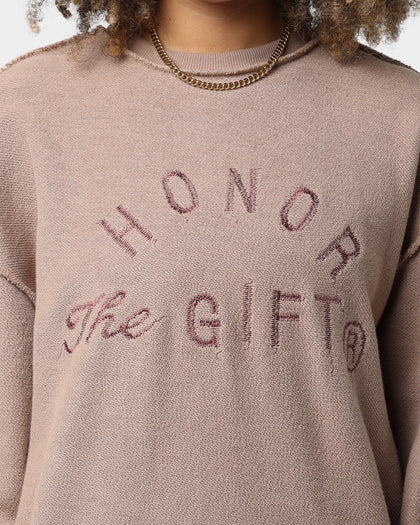 Honor The Gift HTG Weathered Crewneck Coyote