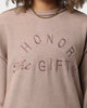Honor The Gift HTG Weathered Crewneck Coyote