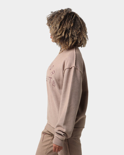 Honor The Gift HTG Weathered Crewneck Coyote