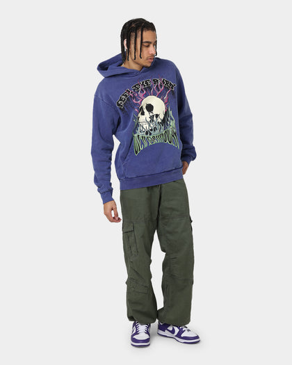 Diet Starts Monday Feel The Burn Hoodie Blue