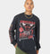 Mitchell & Ness Chicago Bulls Fantastic Long Sleeve T-Shirt Faded Black