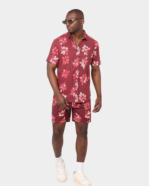 XXIII Reuben Print Shirt Brown