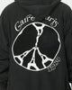 Carre Peace Button Up Hoodie Washed Black
