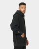 Carre Peace Button Up Hoodie Washed Black