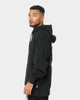 Carre Peace Button Up Hoodie Washed Black