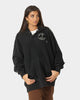 Carre Peace Button Up Hoodie Washed Black