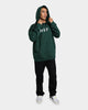 HUF Essentials OG Logo Hoodie Forest Green