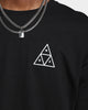HUF Essentials Triple Triangle T-Shirt Black