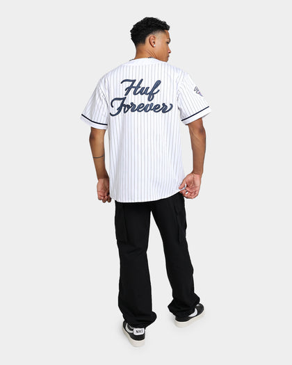 HUF Forever Baseball Jersey White