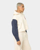 Adidas Women's Modern B-Ball Hoodie Wonder White/Shadow Navy