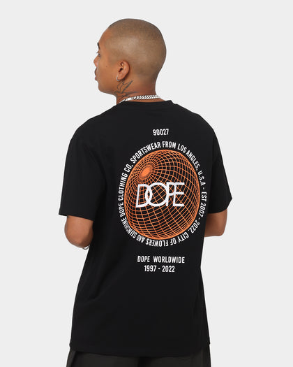 Dope City of Lowers T-Shirt Black/Rust