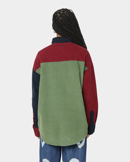 EN ES Women's Courage Cord Shirt Navy