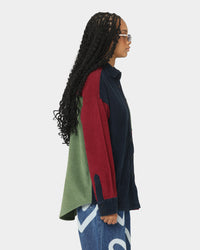 EN ES Women's Courage Cord Shirt Navy
