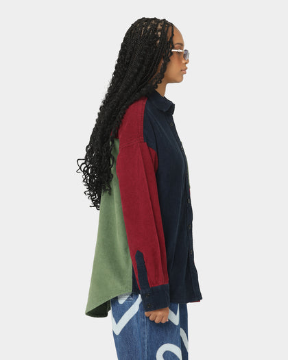 EN ES Women's Courage Cord Shirt Navy