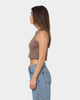 XXIII Women's Aliana Crop Singlet Burnt Sugar